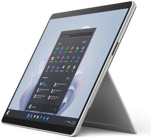 Microsoft Surface Pro 9 Intel Core i7-1255U 1.20 GHz/ 16GB / 512 GB SSD / 13 inches Resolution PixelSense (2880 x 1920 Pixels) Touch Screen / Windows 11 Home / Platinum Notebook (QIY-00007)