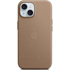 IPHONE 15 FINEWOVEN CASE TAUPE-ZML