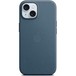 Apple iPhone 15 FineWoven with Magsafe Smart Phone Case Pacific Blue (MT3G3ZM/A)