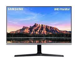 Samsung LU28R550UQMXUE computer monitor 71.1 cm (28") 3840 x 2160 pixels 4K Ultra HD Blue, Grey LU28R550UQMXUE