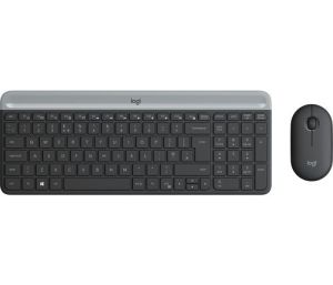 Logitech Slim Wireless Keyboard and Mouse Combo MK470 - GRAPHITE - ARA (102) - 2.4GHZ - N/A - INTNL 920-010069