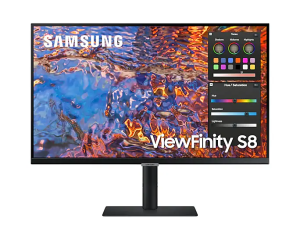 Samsung 27 inch ViewFinity S8 S80PB UHD Monitor Black (LS27B800PXMXUE)