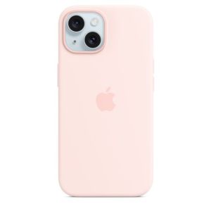 IPHONE 15 PLUS SI CASE LIGHT PINK-ZML