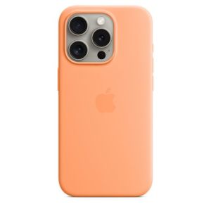 IPHONE 15 PRO MAX SI CASE ORANGE SOR-ZML