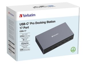 USB-C Pro Docking Station 17 Port CDS-17 (verbatim)