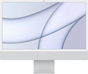 Apple iMac (2021) M1 8C CPU 8C GPU 16GB RAM 256GB SSD 24" Silver All-in-one (Z12Q001LH)