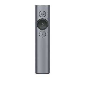 Logitech Spotlight Presentation Remote wireless presenter Bluetooth/RF Grey 910-004861