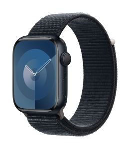 Apple Watch Series 9 GPS 41mm Midnight Aluminium Case with Midnight Sport Loop