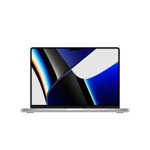 Apple 14-inch MacBook Pro: Apple M1 Pro chip with 8‑core CPU and 14‑core GPU, 512GB SSD - Silver MKGR3AB/A