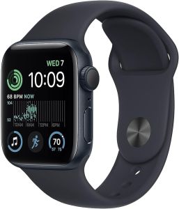 Apple Watch SE 2022 40mm GPS + Cellular Aluminium Case with Sport Band Midnight (MNPL3AE/A)